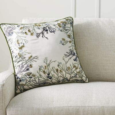 New York Botanical Garden Winter Branches Decorative Pillow Cover