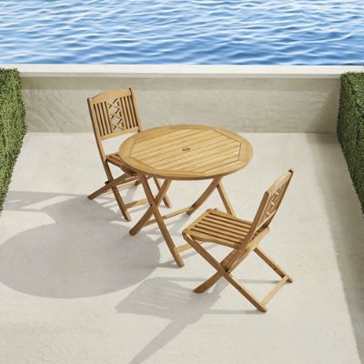 Teak discount bistro sets