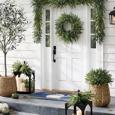 Bernadette Bird Hooked Door Mat | Grandin Road