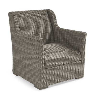 Montville Wicker Lounge Chair | Grandin Road