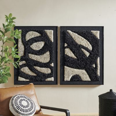 Sara Framed Textile Wall Art