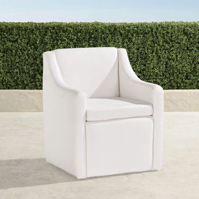 Portico Upholstered Dining Arm Chair Frontgate