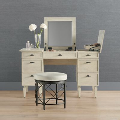 Frontgate 2024 vanity stool