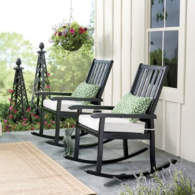 Baby Relax Huntington Glider Rocker, Gray and Espresso