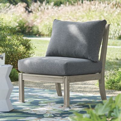 Armless best sale cushion chair