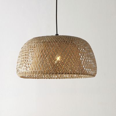 Fabiola Rattan Pendant Light | Grandin Road