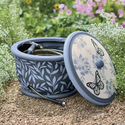 Butterfly Garden Hose Pot