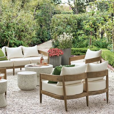 Miramar Outdoor Loveseat | Grandin Road