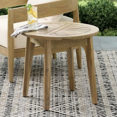 Miramar Outdoor Side Table | Grandin Road