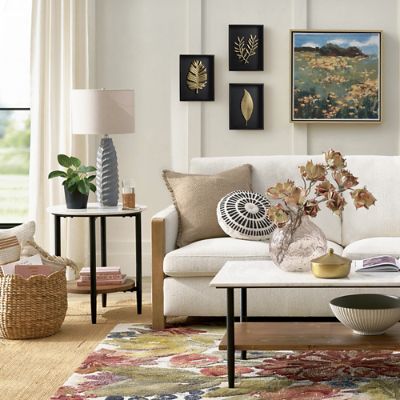 Teagan Marble Side Table, 22