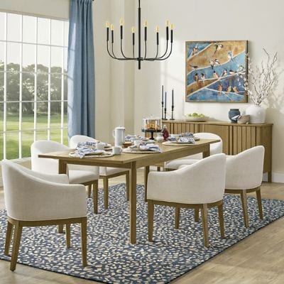 Summit Rectangular Extending Dining Table, 72