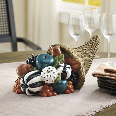 Regal Tabletop Cornucopia | Grandin Road