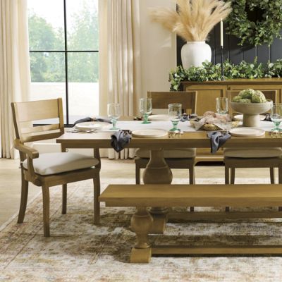 Avani Rectangular Extending Dining Table, 86