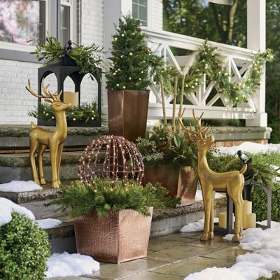 Holiday Glow Cordless Garland | Grandin Road