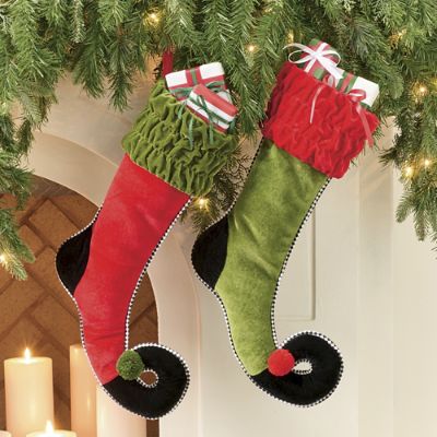 Jolly Jester Stocking | Grandin Road