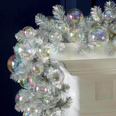 Silver Bauble Garland | Grandin Road