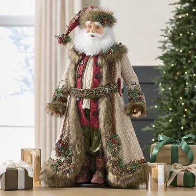 Katherine's Collection Rustic Christmas Santa | Grandin Road