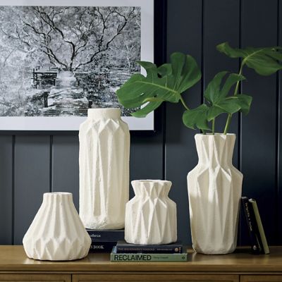 【PAPER GARDEN】Dynamic Ceramic Vase Paper Vase No.2 – Nalata Nalata