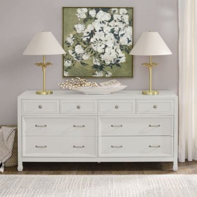 専用★超美品★drawerドゥロワー　ポップコーンジレ　ホワイト36 Layne Tall Dresser | Grandin Road