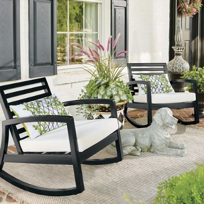 Cassian Outdoor Rocking Chair | Grandin Road
