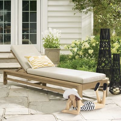 Costa Check Outdoor Pillow | Grandin Road