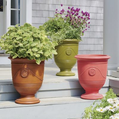 Ophelia Pedestal Planter | Grandin Road