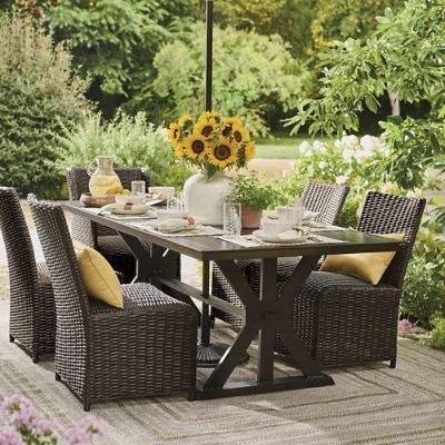 Montville Outdoor Dining Table, 84