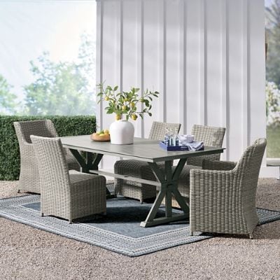Montville Outdoor Dining Table, 84