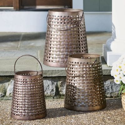 Rowan Metal Lantern | Grandin Road