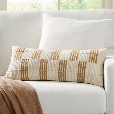 Lark Woven Pillow | Grandin Road
