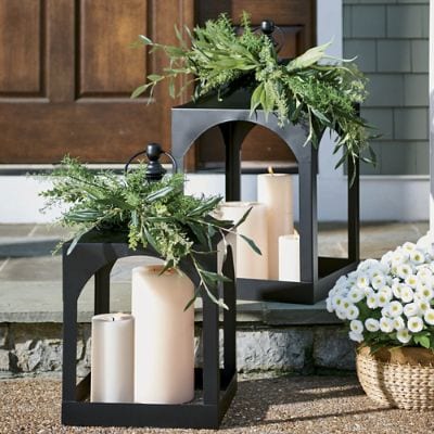 Oversized Porch Lantern, Set of Two | Grandin Road