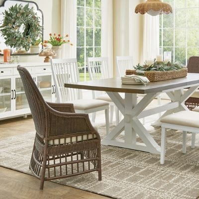Waylon Wicker Armchair | Grandin Road