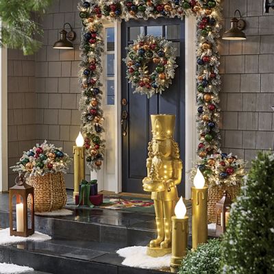ニフラム ガーランド Retro Holiday Cordless Garland | Grandin Road