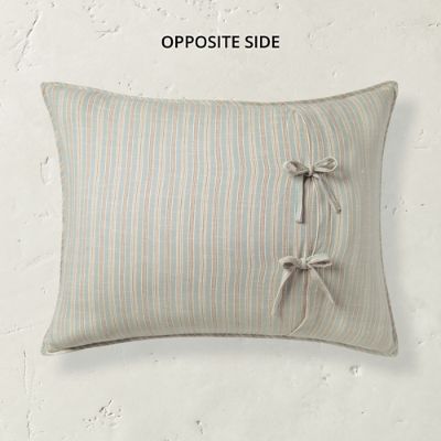 Ticking Stripe Cotton Sham | Grandin Road