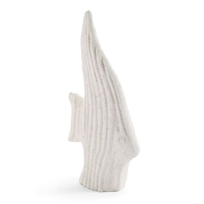 Carved Terracotta Fish Sculpture | Grandin Road
