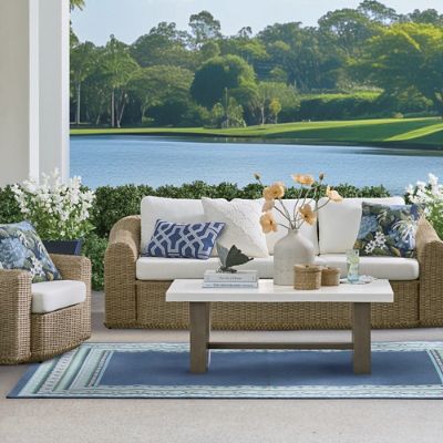 Albany Rectangle Outdoor Coffee Table, 48