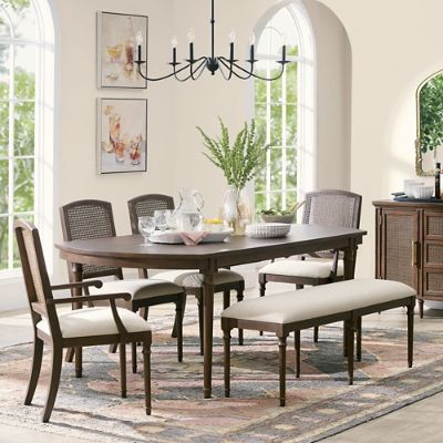 Bodhi 5-Piece Rectangular Dining Set | Grandin Road