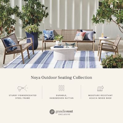 Noya Outdoor Loveseat Set | Grandin Road