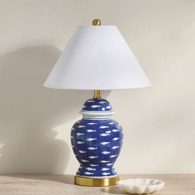 Seabreeze Fish Table Lamp | Grandin Road