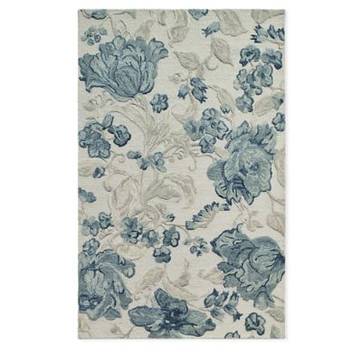 ☆美品 花柄　PaulSmith super120’s ウール100 Lucille Floral Hand Tufted Wool Rug | Grandin Road