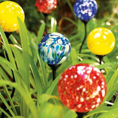 Blown glass deals solar lights