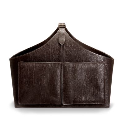 Leather Magazine Tote Grandin Road