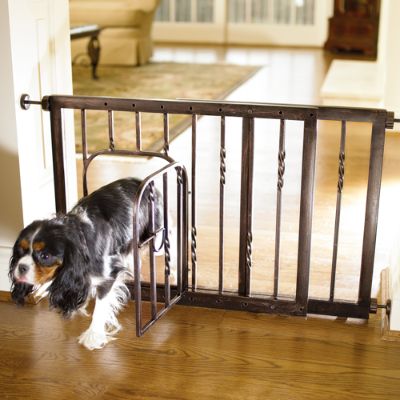 Mounted pet outlet gate