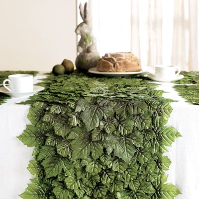 Grape Leaf Table Runner Grandin Road