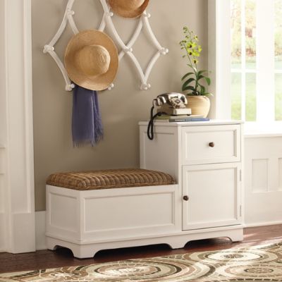 Hallway Storage Bench Grandin Road