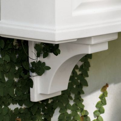 Nantucket Easycare Window Box Planter Corbels, Set of Two Grandin Road