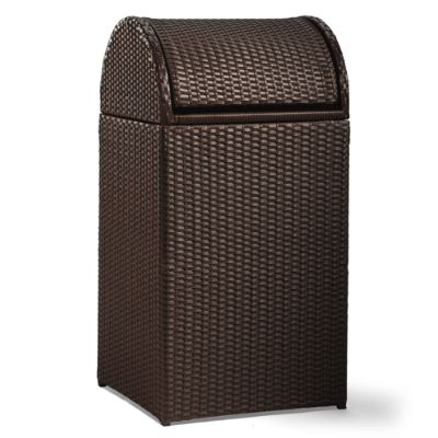 Logan Allweather Waste Bin Grandin Road