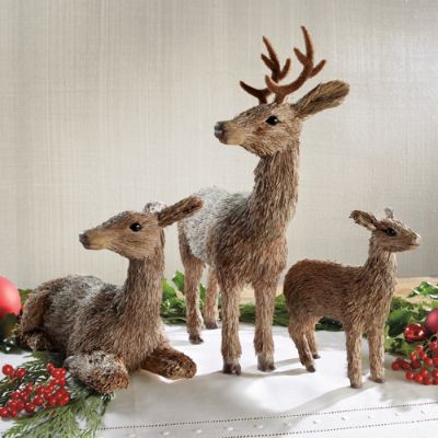 indoor reindeer figurines