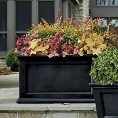 Devon Easy-Care Rectangular Planter | Grandin Road