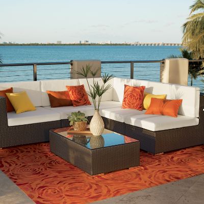 Barbados Outdoor Seating Collection | Grandin Road